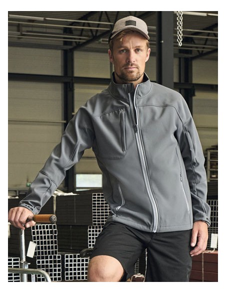 RUS-0R410M-Mens Bionic Softshell Jacket 2